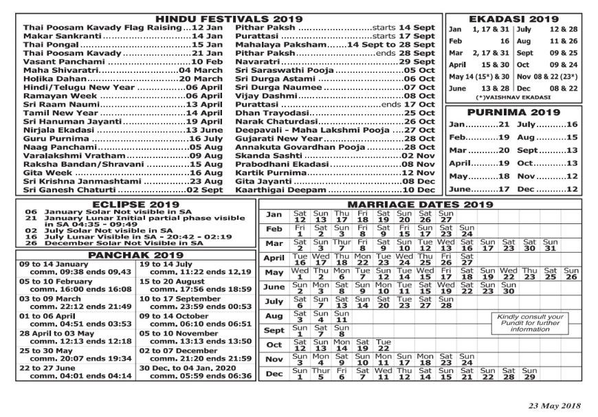 festival dates